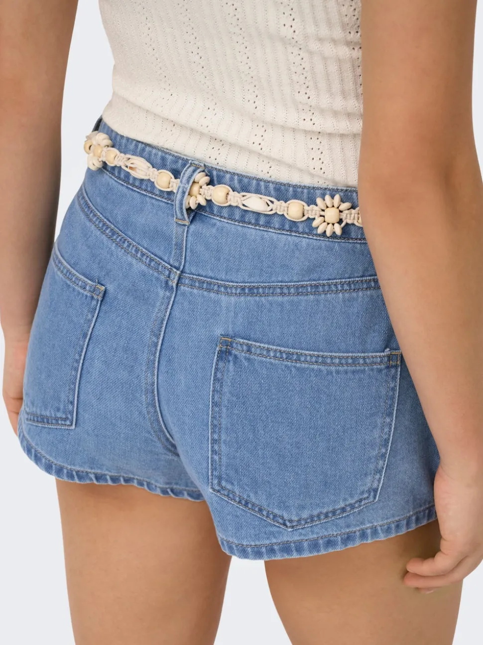 ONLMINDY Medelhög midja Normal passform Denimshorts