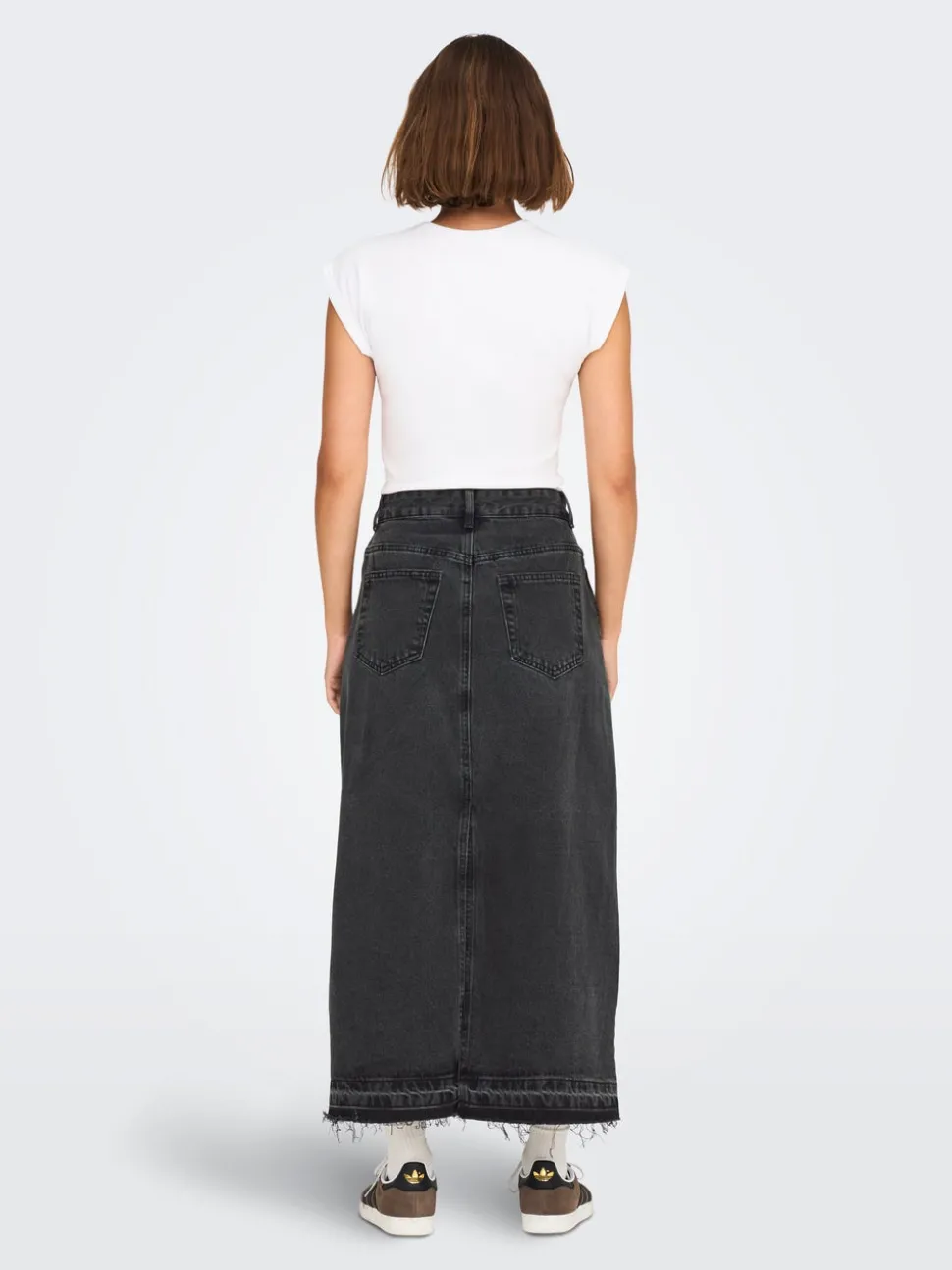ONLNELIA Denim Jeanskjol Lång kjol