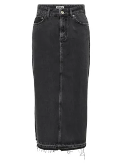 ONLNELIA Denim Jeanskjol Lång kjol