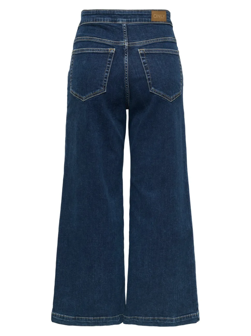 ONLNEW Hög midja Bred passform - Beskuren Beskuren Jeans