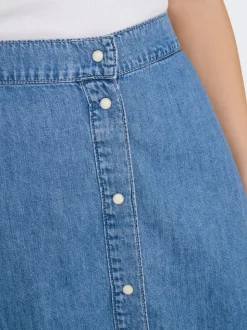 ONLNOEMI Jeanskjol Midikjol
