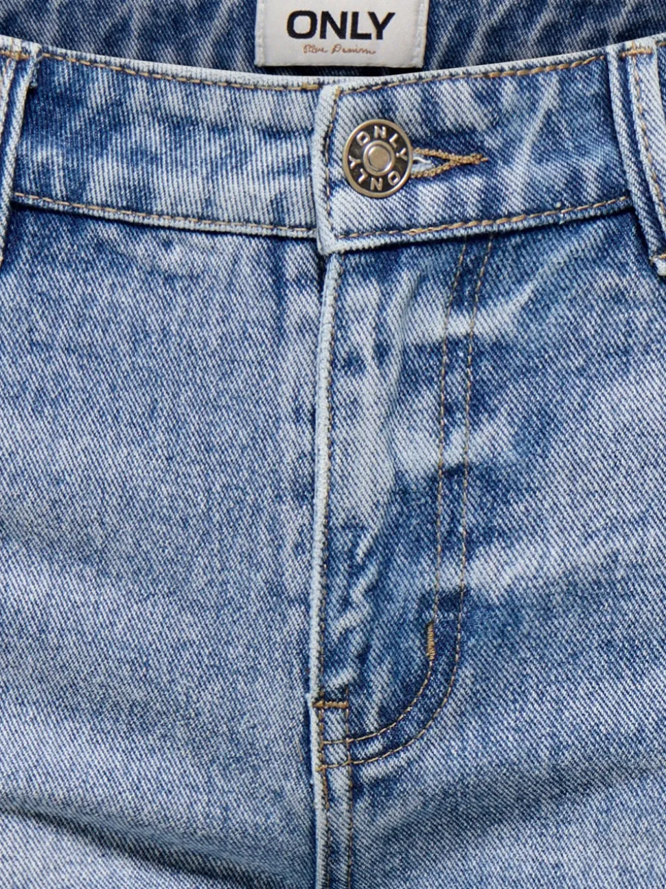 ONLPACY Hög midja Normal passform Denimshorts