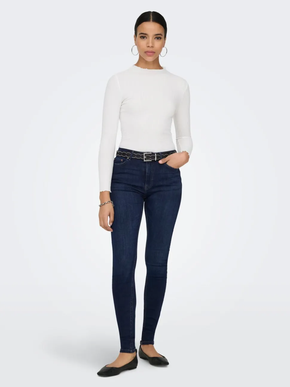 ONLPAOLA Hög midja Skinny Fit Jeans