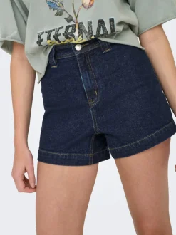 ONLPARIS Hög midja Normal passform Denimshorts