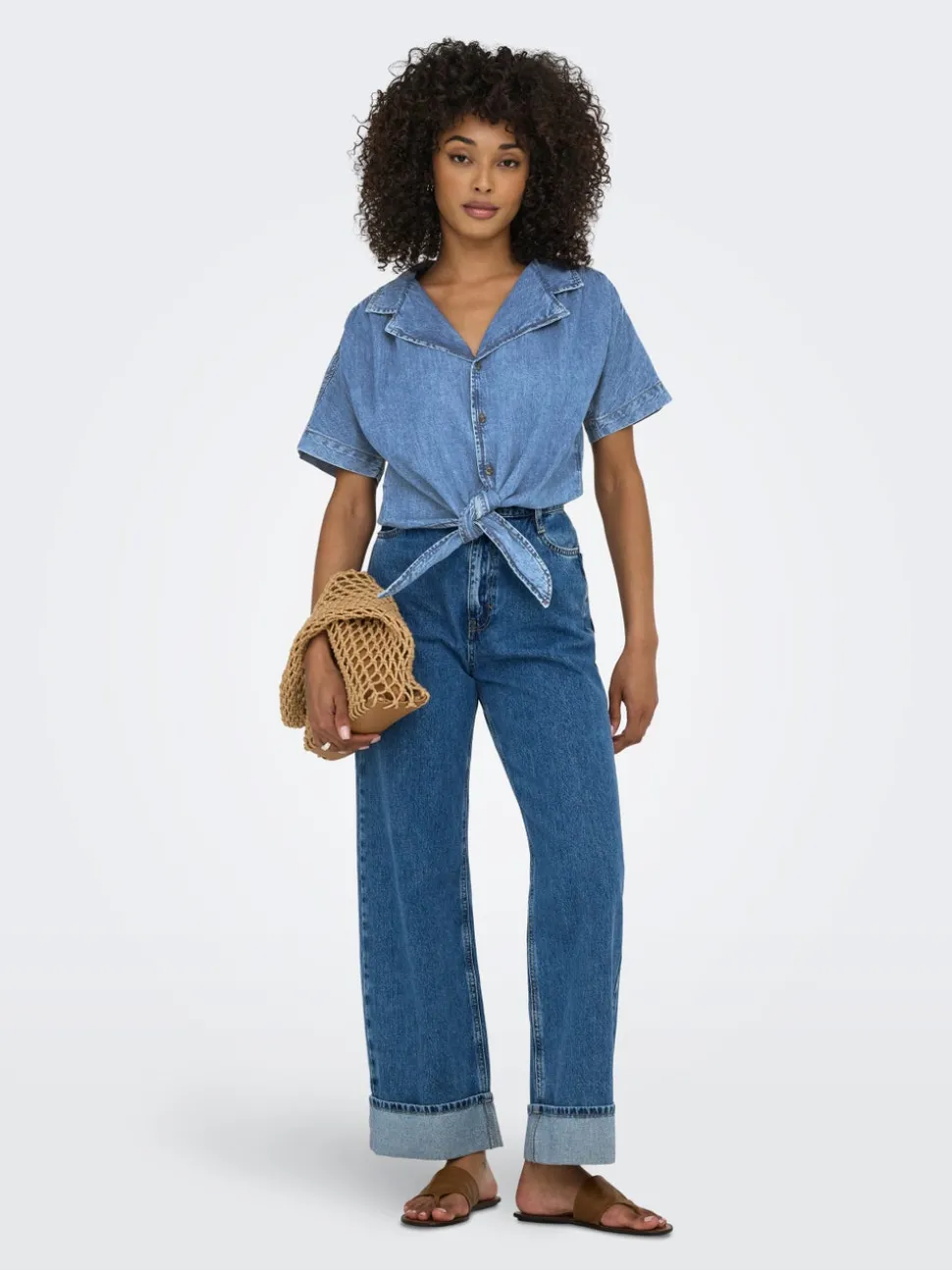 ONLPAULA Denimskjorta