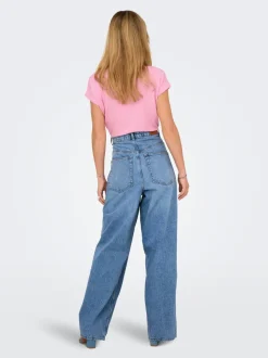 ONLPAULINA Hög midja Baggy Fit Jeans