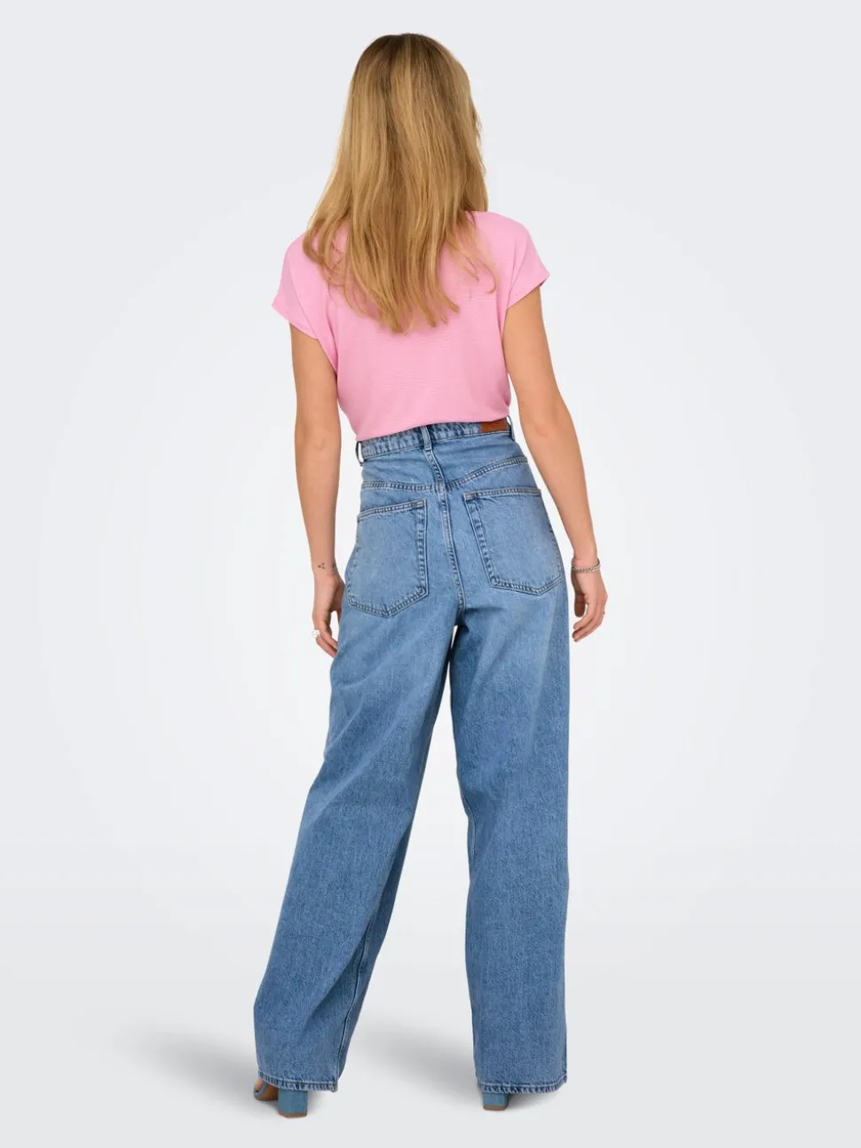 ONLPAULINA Hög midja Baggy Fit Jeans
