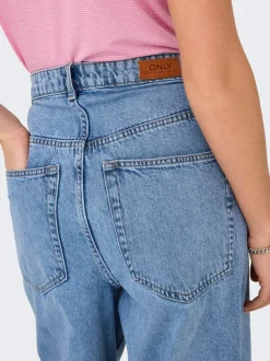 ONLPAULINA Hög midja Baggy Fit Jeans
