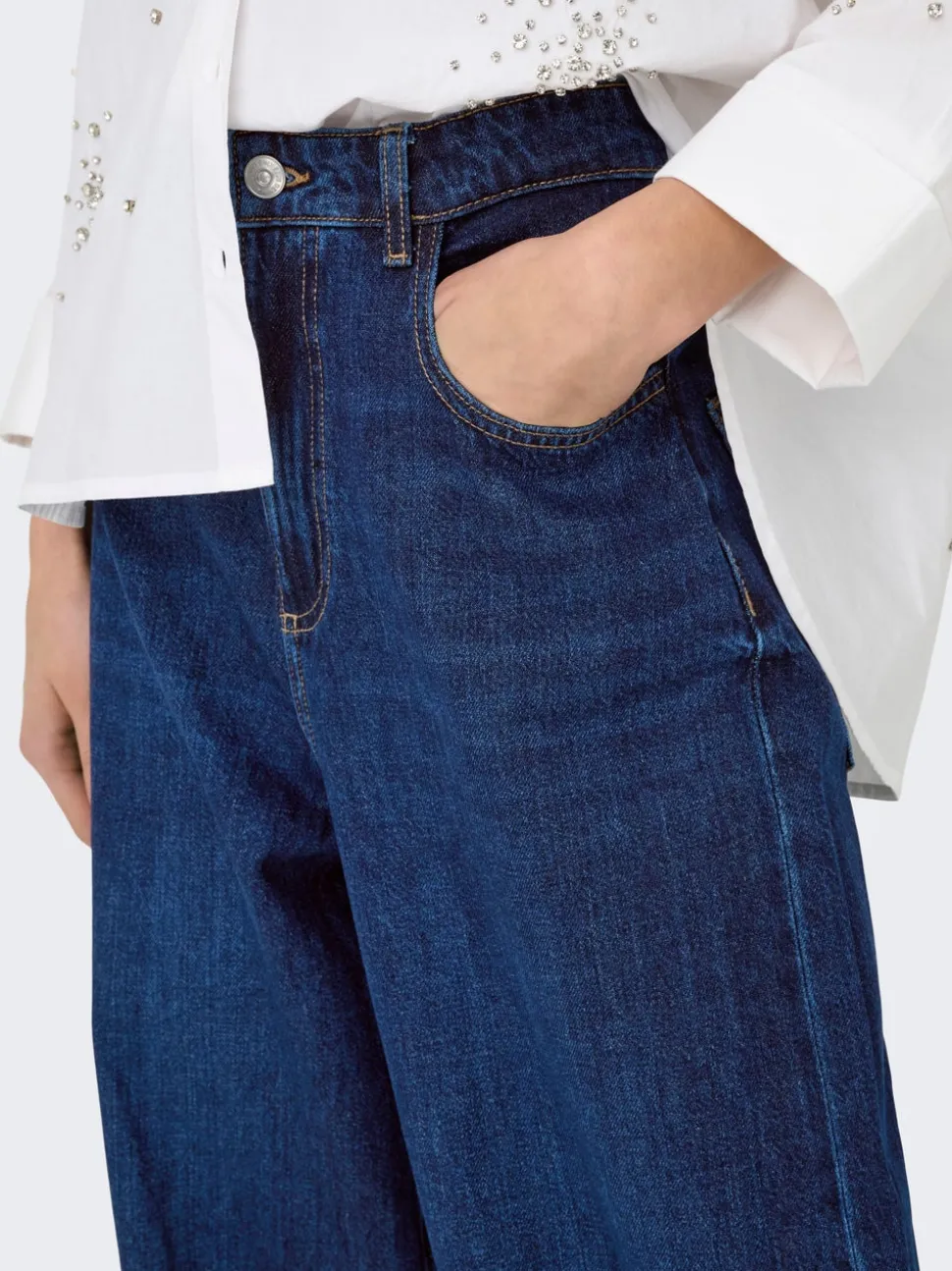 ONLPAULINA Hög midja Baggy Fit Jeans