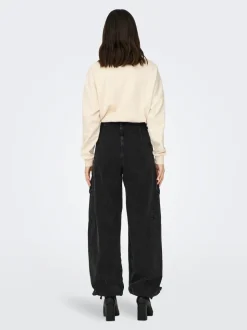 ONLPERNILLE Hög midja Joggerpassform Jeans
