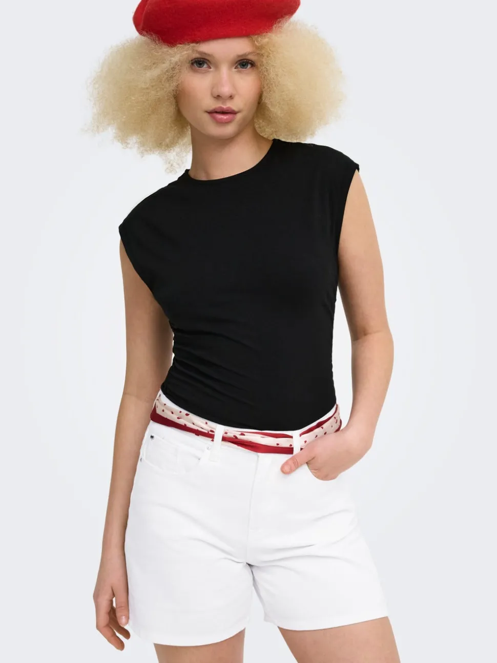 ONLPHINE Hög midja Normal passform Denimshorts