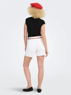 ONLPHINE Hög midja Normal passform Denimshorts