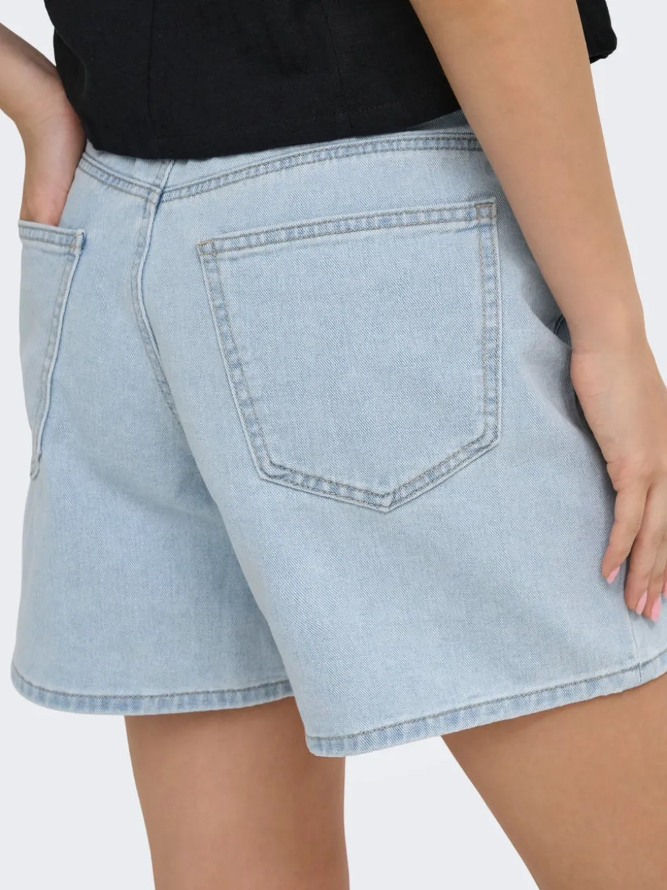 ONLPHINE Hög midja Normal passform Denimshorts