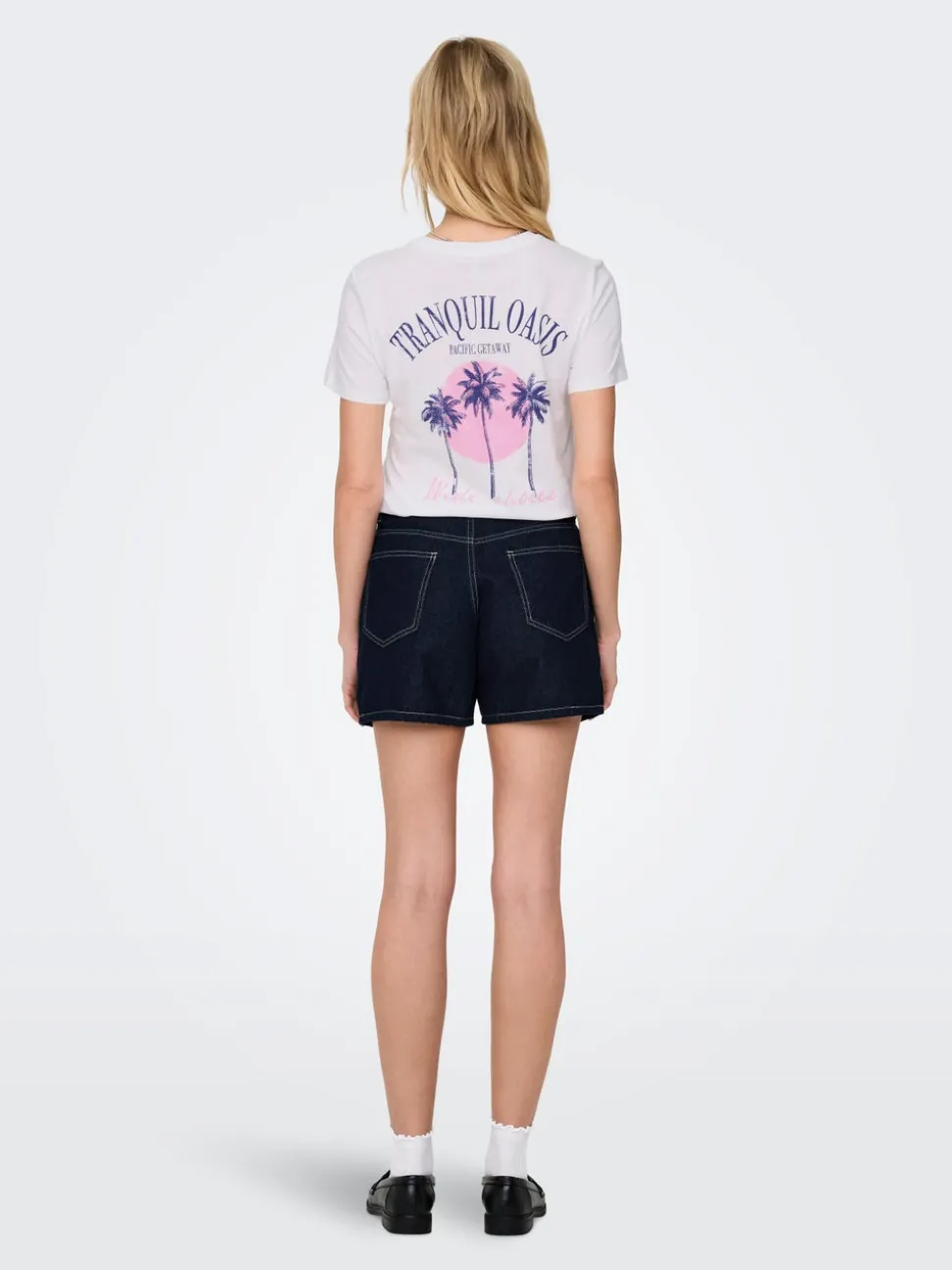 ONLPHINE Hög midja Normal passform Denimshorts
