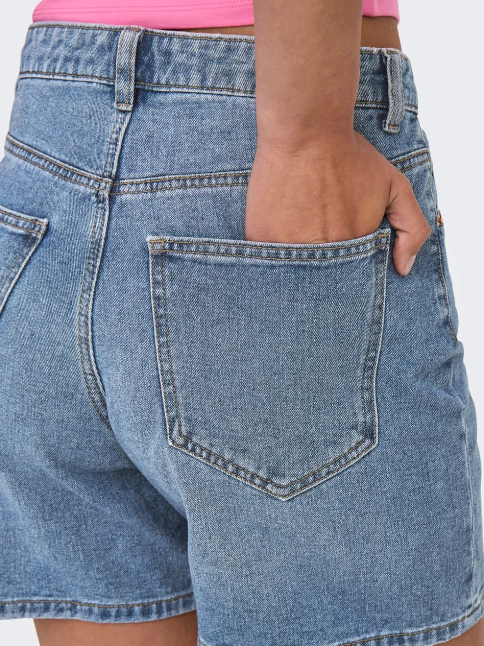 ONLPHINE Hög midja Normal passform Denimshorts