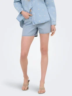 ONLPHINE Medelhög midja Normal passform Denimshorts