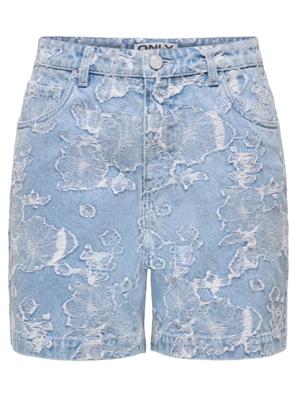 ONLPHINE-AUDE Hög midja Normal passform Denimshorts