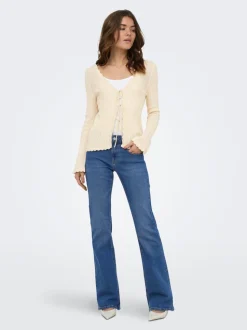 ONLPHOEBE Låg midja Utsvängd passform Jeans