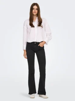 ONLPHOEBE Låg midja Utsvängd passform Jeans