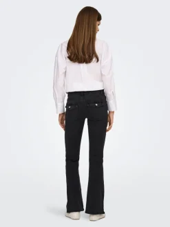ONLPHOEBE Låg midja Utsvängd passform Jeans