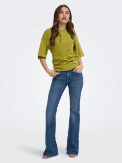 ONLPHOEBE Låg midja Utsvängd passform Jeans