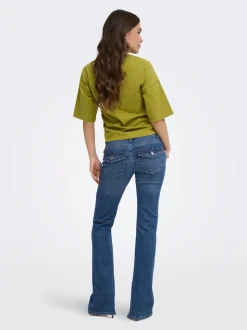 ONLPHOEBE Låg midja Utsvängd passform Jeans