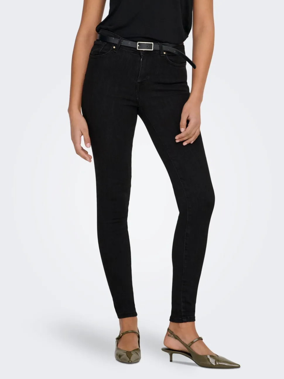 ONLPOWER Medelhög midja Skinny Fit Jeans