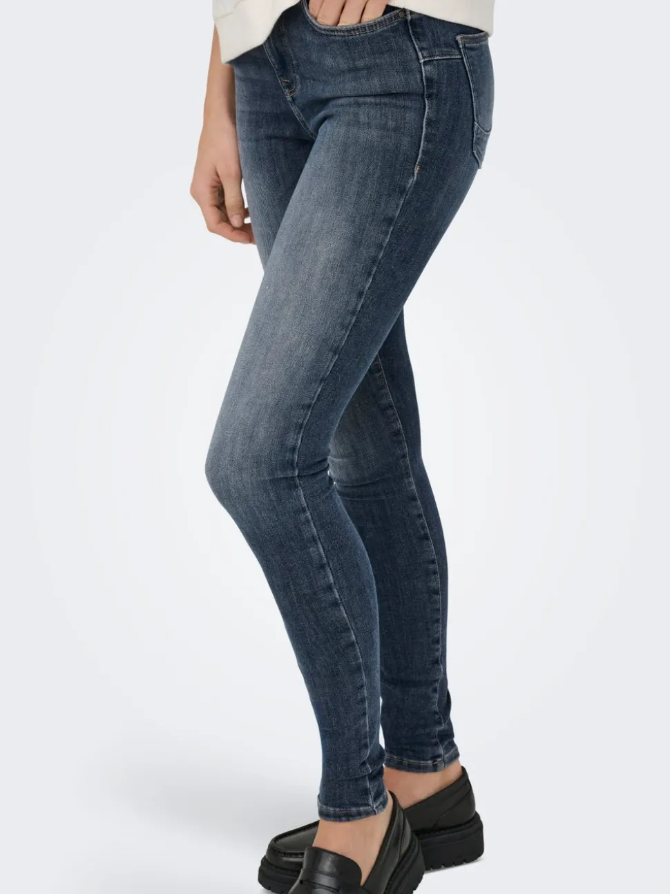 ONLPOWER Medelhög midja Skinny Fit Jeans