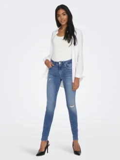 ONLPOWER Medelhög midja Skinny Fit Jeans