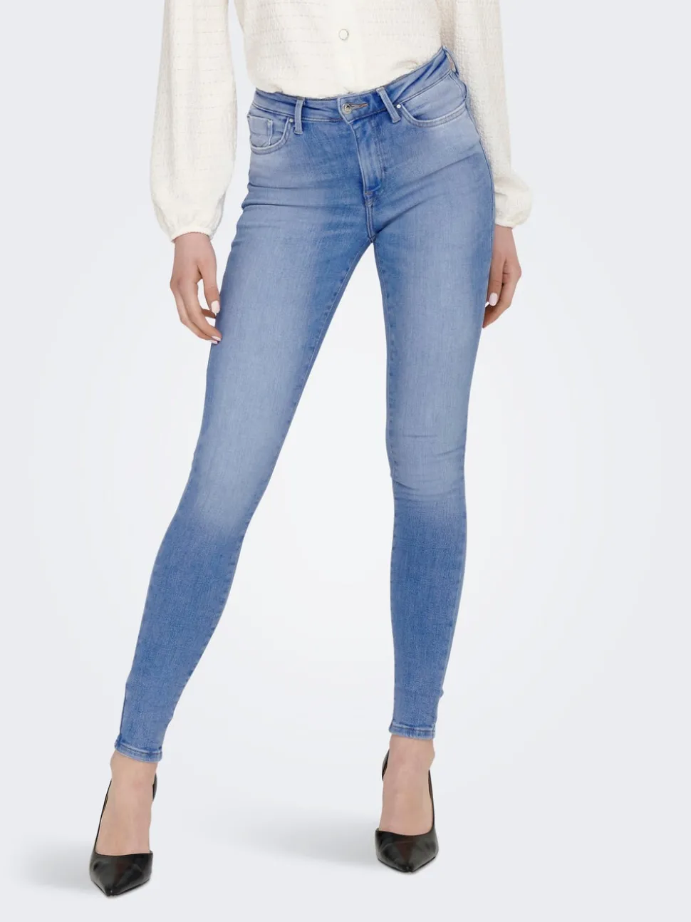 ONLPOWER Medelhög midja Skinny Fit Jeans