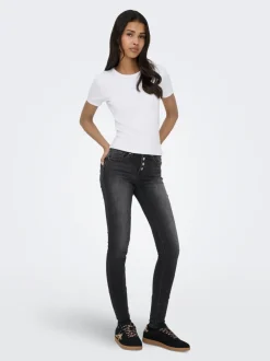 ONLPOWER Medelhög midja Skinny Fit Jeans