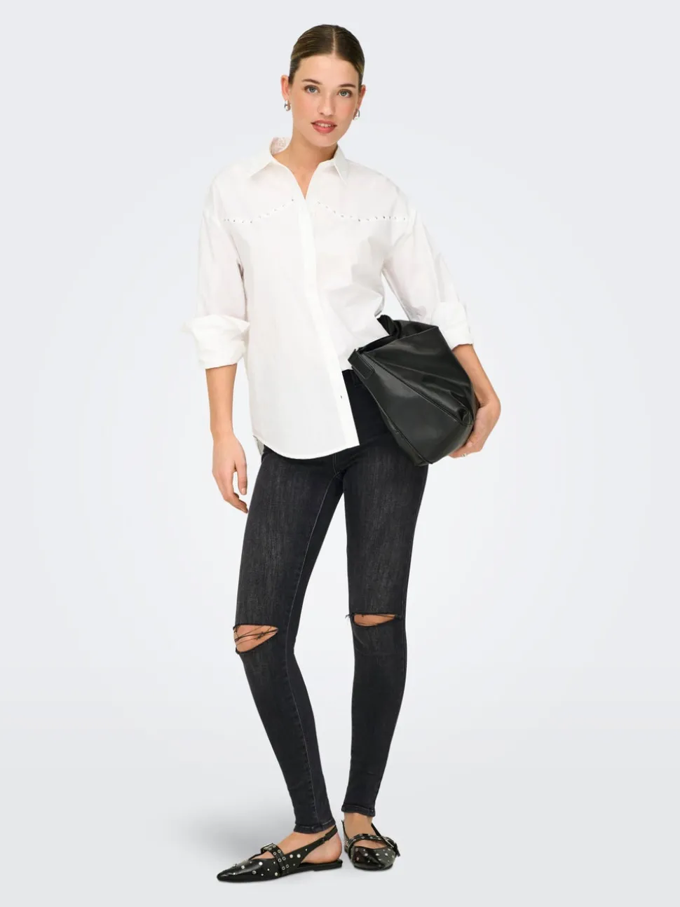 ONLPOWER Medelhög midja Skinny Fit Ankellängd Jeans