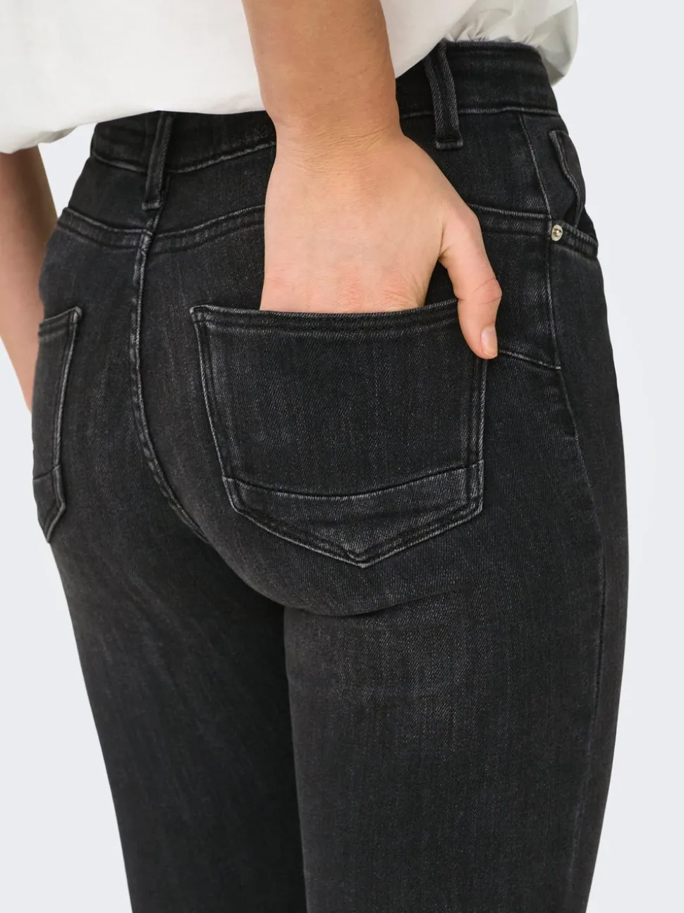 ONLPOWER Medelhög midja Skinny Fit Ankellängd Jeans