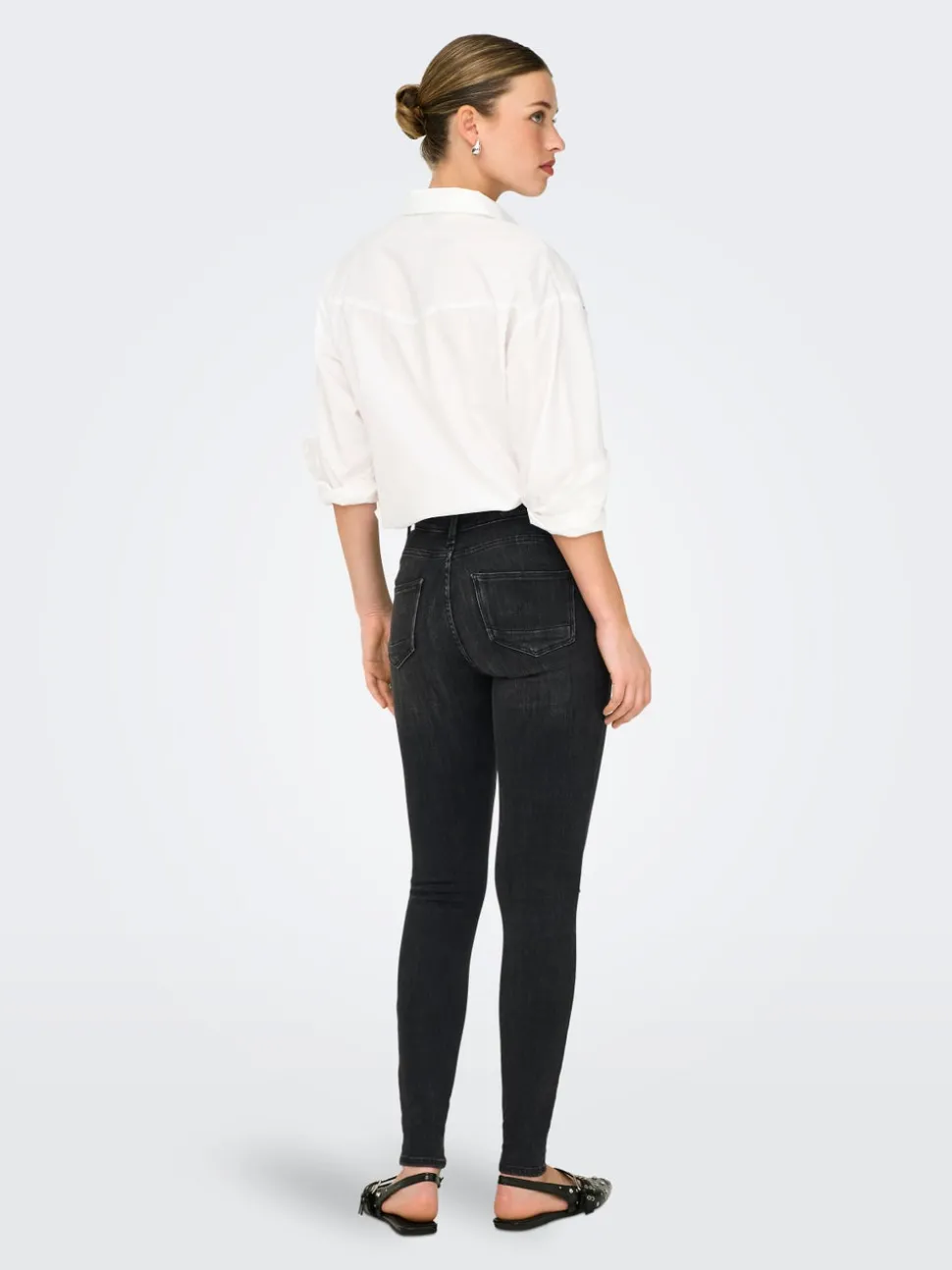 ONLPOWER Medelhög midja Skinny Fit Ankellängd Jeans