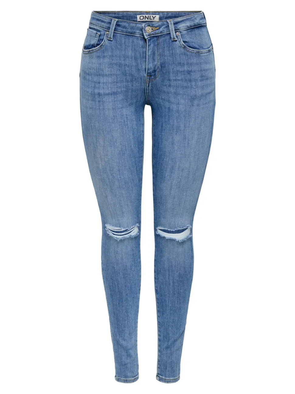 ONLPOWER Medelhög midja Skinny Fit Ankellängd Jeans