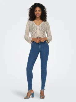 ONLPOWER Medelhög midja Skinny Fit Jeans