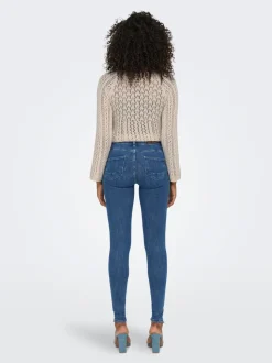 ONLPOWER Medelhög midja Skinny Fit Jeans