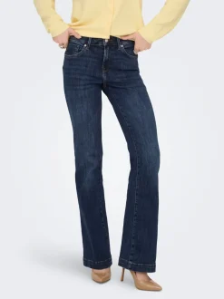 ONLPOWER Medelhög midja Utsvängd passform Jeans