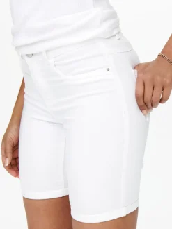 ONLRAIN Medelhög midja Bodycon Fit Denimshorts