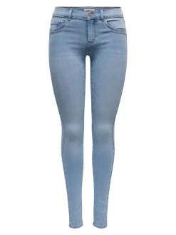 ONLRAIN Medelhög midja Skinny Fit Jeans