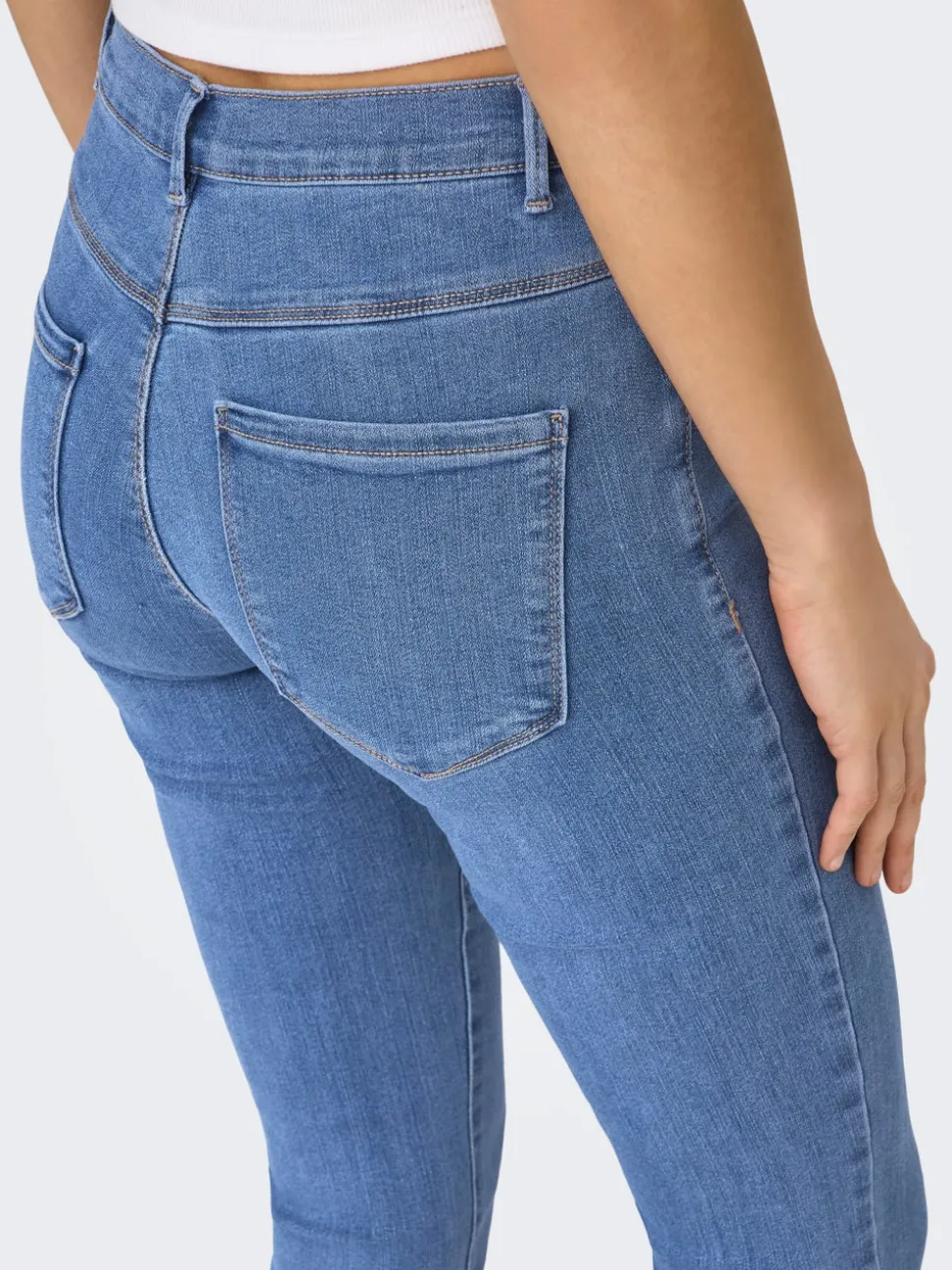 ONLRAIN Medelhög midja Skinny Fit Jeans