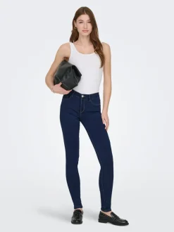 ONLRAIN Medelhög midja Skinny Fit Jeans