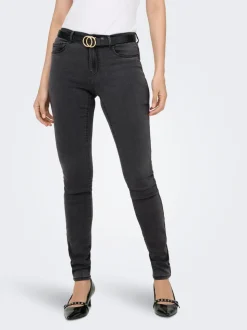 ONLRAIN Medelhög midja Skinny Fit Jeans
