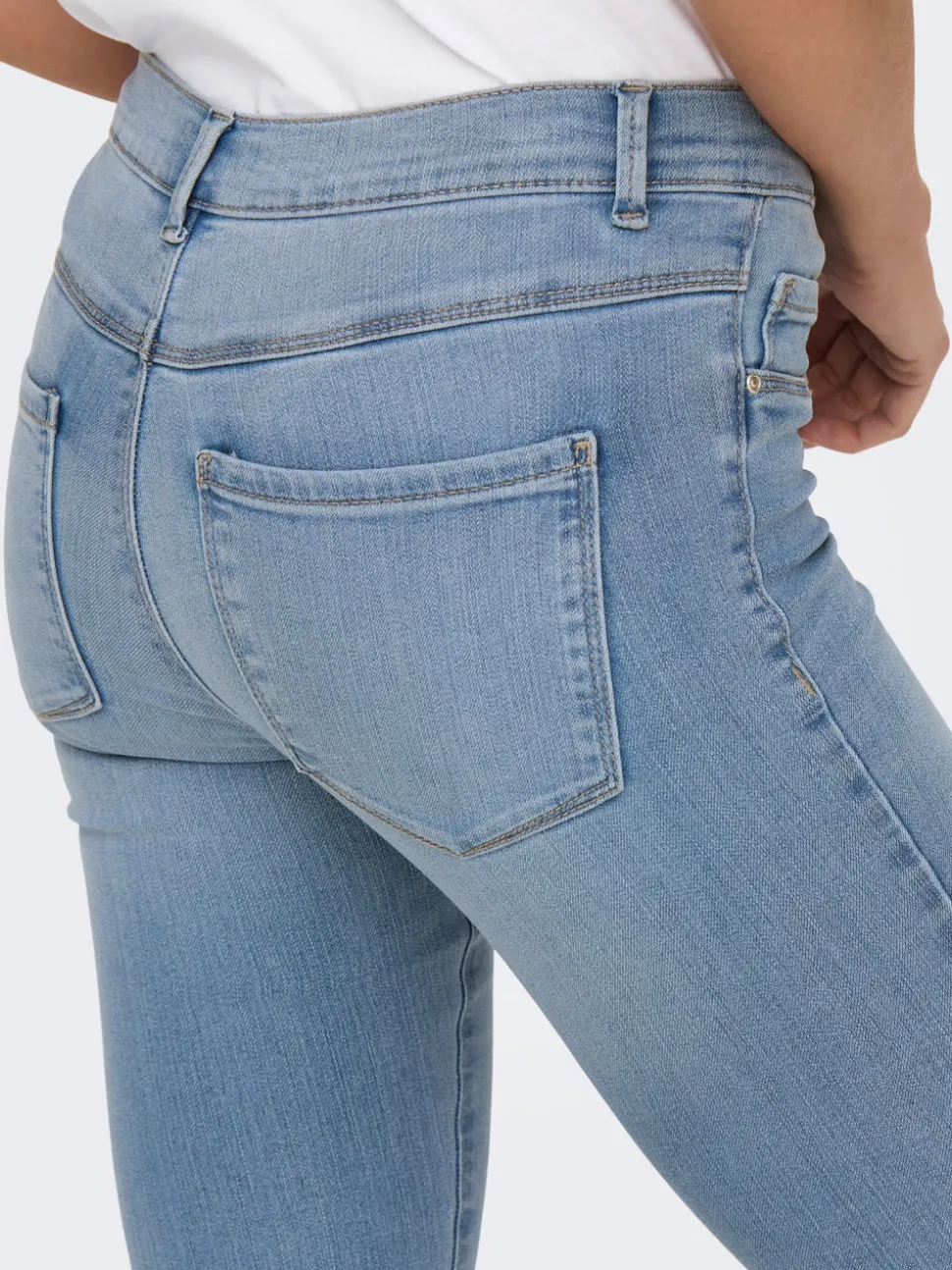 ONLRAIN Medelhög midja Skinny Fit Jeans