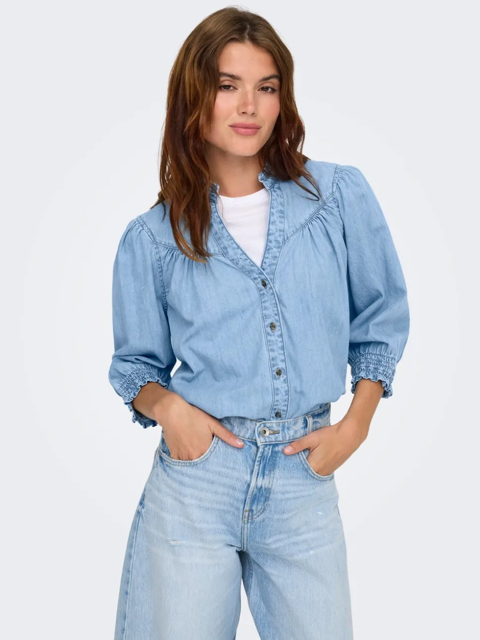 ONLRAYA Denimskjorta