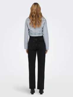 ONLRILEY Hög midja Rak passform Jeans