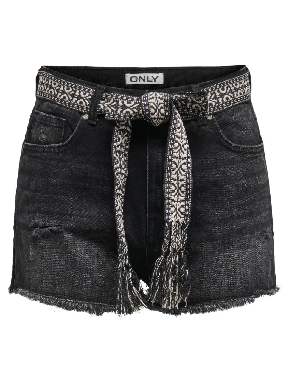 ONLROBYN Extra hög midja Rak passform Denimshorts