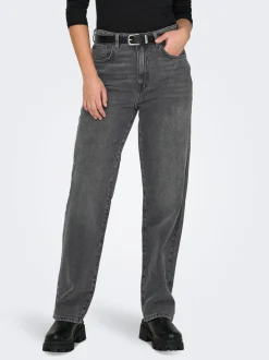 ONLROBYN Medelhög midja Rak passform Jeans