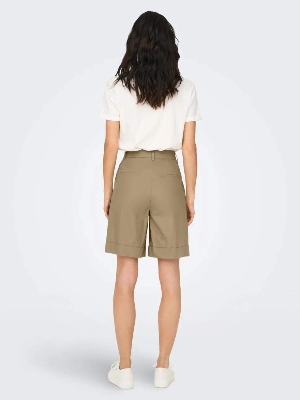 ONLROSALIE Hög midja Lös passform Bermudashorts