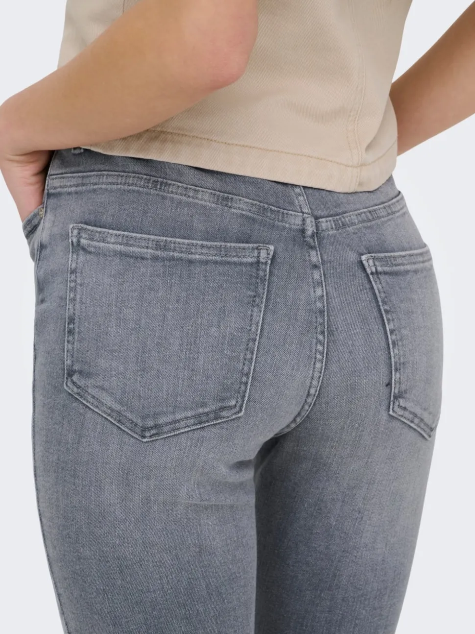 ONLROYAL-POWER Hög midja Skinny Fit Jeans
